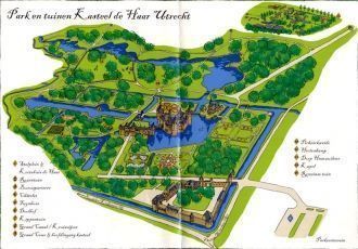 Карта замкового комплекса.