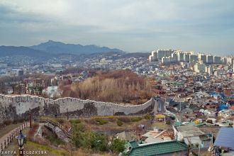 Крепостная стена была выстроена так, что