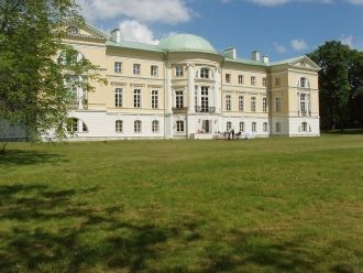 Английский ландшафтный парк в Межотне, и