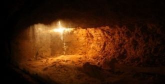 Катакомбы Сусса в вечернее время