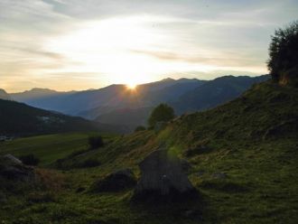 Парк Мутта  на восходе солнца