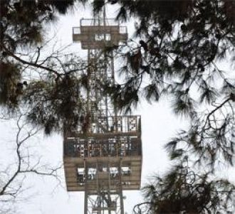 Парашютная вышка в Баку