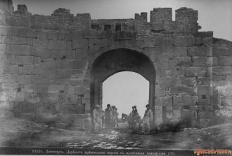 Крепостные ворота, дореволюционное фото