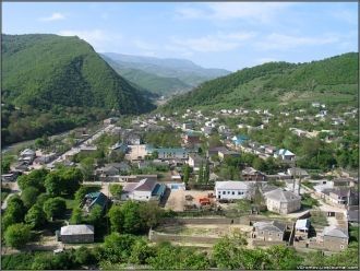 Вид от крепости в сторону моря