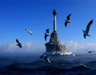 Памятник затопленным кораблям - визитная