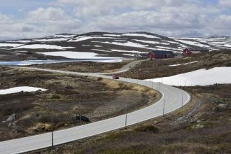 Автострада №7 на территории парка Хардан