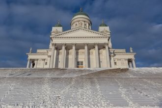 Символ Хельсинки - белоснежный Кафедраль