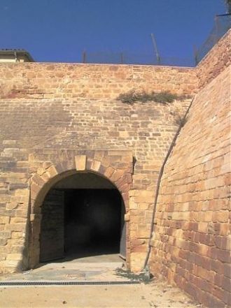 Вход в помещение ворот Фамагусты.