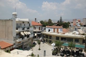 Вид со смотровой площадки  замка