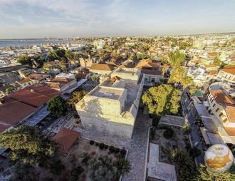 Лимасольский замок , вид сверху