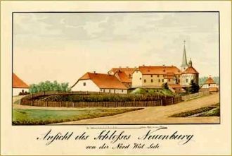 Замок Яунпилс, старинная почтовая открыт