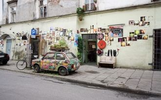 Почти все здания Казимежа имеют историче