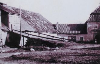 Шлокенбекский замок фотография начала ХХ