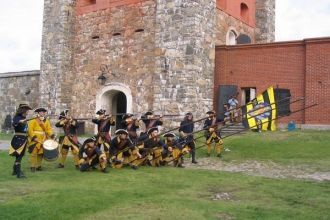 Театрализованное представление в крепост