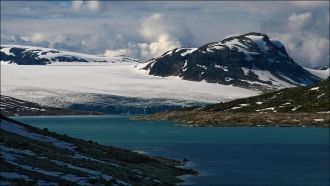 Озеро Стиггеватнет (Styggevatnet) недале