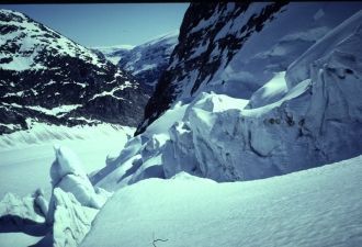 Вид с ледника Йостедалсбреен, 1994 г.