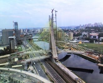 Открытие этого моста было в мае 2008 год