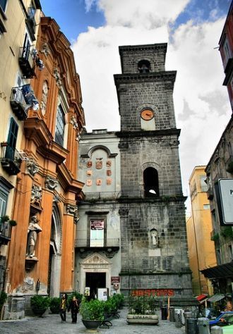 Францисканские монахи прибыли в Неаполь 