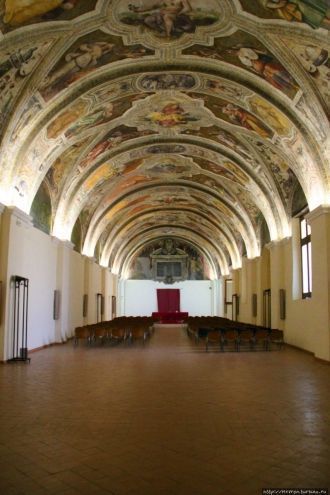 Среди помещений монастырского комплекса 