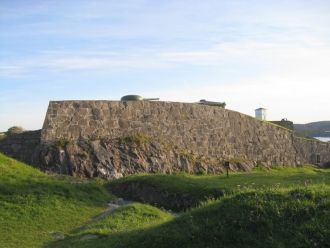 Крепость использовалась в качестве оборо