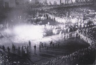 Акция сожжения книг на Оперной площади (