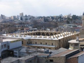 Караван-сарай Бюйюк-хан. Вид с высоты пт