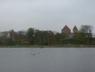 Это единственный замок в балтийских стра