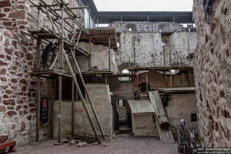 Внутренний двор замка.