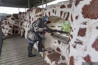 В 1599 г. во время войны, Кастельхольм о