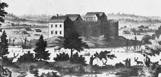 В 1571 г. замок служил тюрьмой для брата