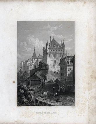 Замок Сен-Мер, 1834 год.