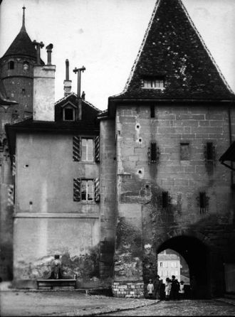 Стены замка Сен-Мер, 1890 год.