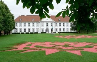 Оригинальный барочный сад во французском