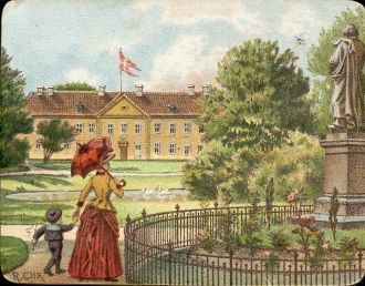 В 1907 г., когда дворец был продан муниц