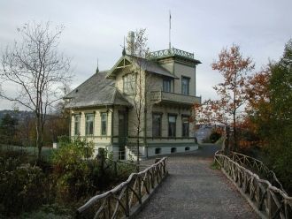 Григ и его жена Нина проживали в усадьбе