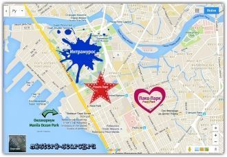 Пако Парк на карте Манилы