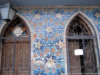 Пестрая баня (она еще на реставрации)