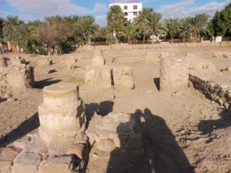 Руины древнего города Айла