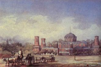 Петровский путевой дворец, 1840-е гг.