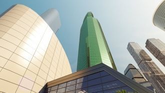 Башня “Евразия”, высота 309 м