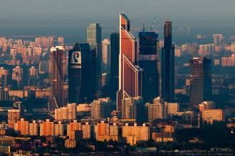 Строительство комплекса Москва-Сити прод