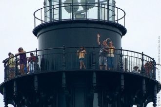 Смотровая площадка на маяке мыса Хаттера