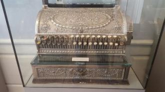 Счетная машинка в музее Роскилле.