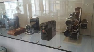 Фотоаппараты в музее Роскилле.
