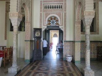 Внутри замка де Валле.