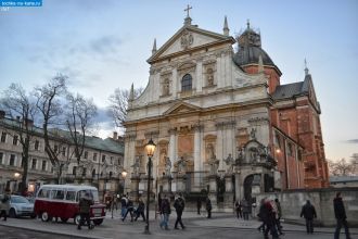 В ходе создания костёла Петра и Павла пр