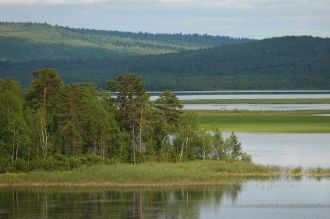 Национальный парк Овре Псвик, вид с реки