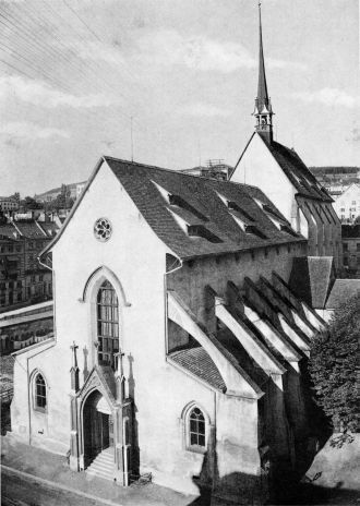 Фотография церкви, вероятно, в конце 189