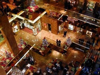 Высота Трамп Тауэр составляет 202 метра.