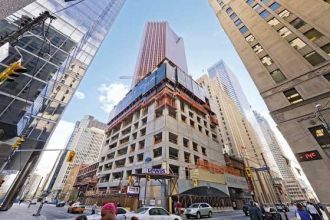 Строительство небоскреба Трамп Тауэр был